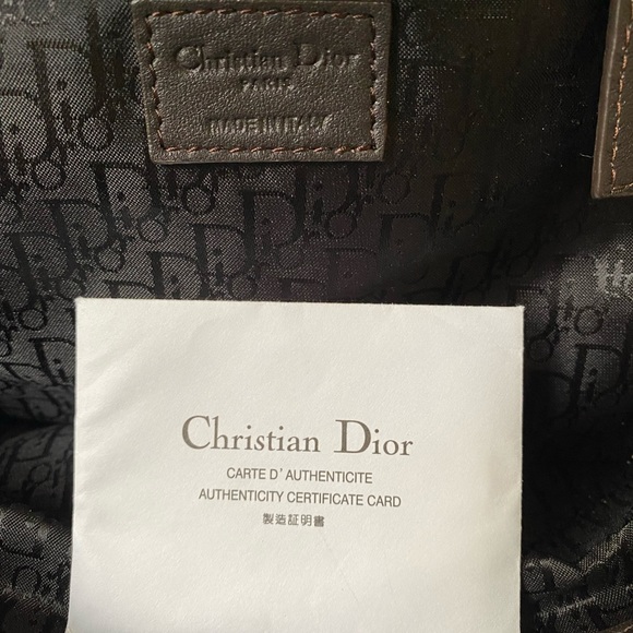 Dior Plisse frame bag leather large. This is a vintage classic CD bag - Picture 12 of 16